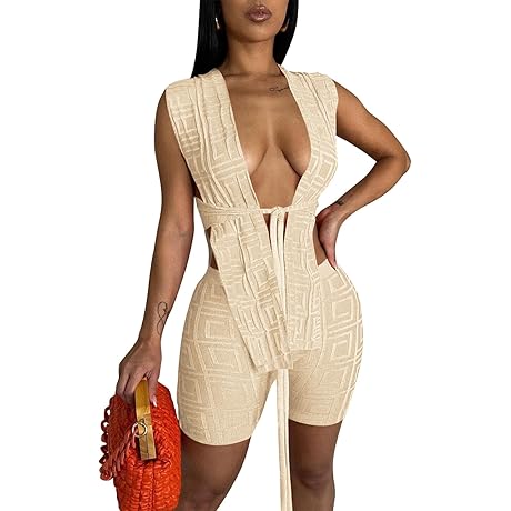 The Ultimate Sexy Short Set: Elevate Your Style with Edgy Bandage Details