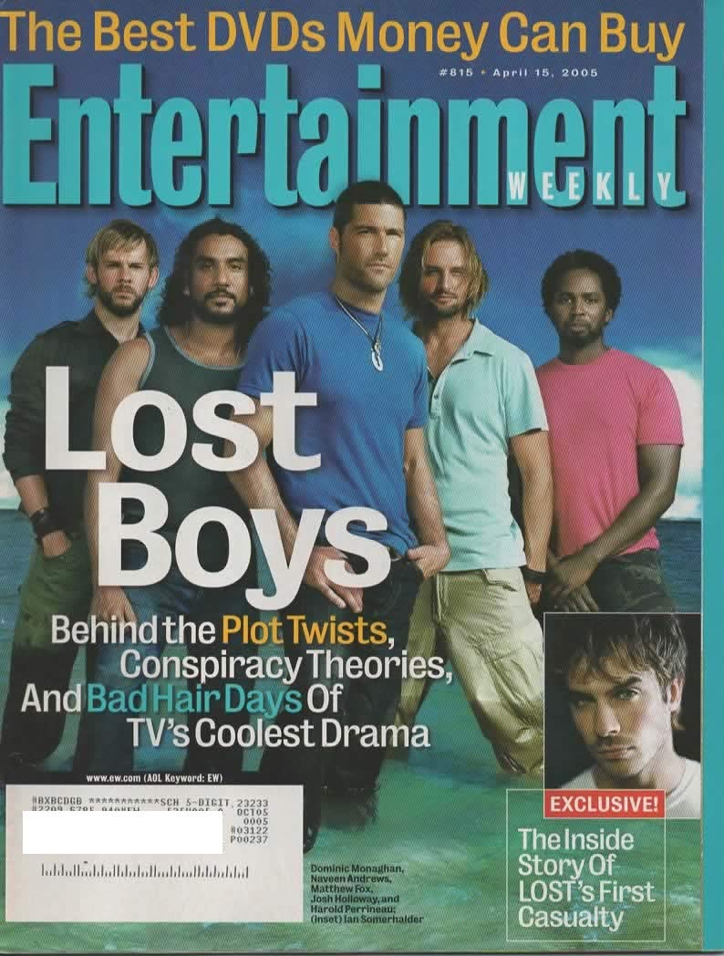 Entertainment Weekly Magazine, April 15, 2005 issueLOST Television