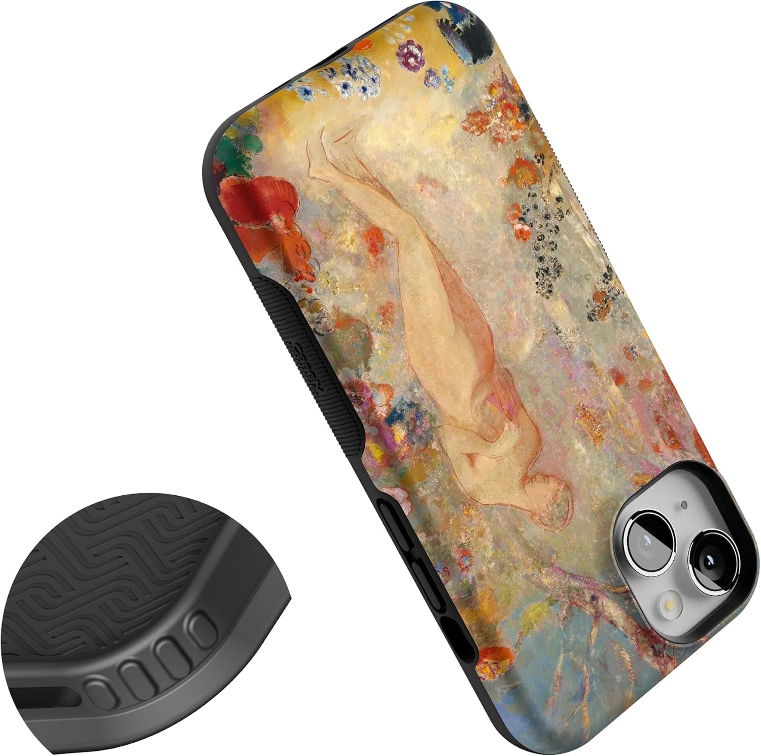 Casely iPhone 14 Case | Pandora | The Met Museum | Bold Protective Design | Compatible with MagSafe