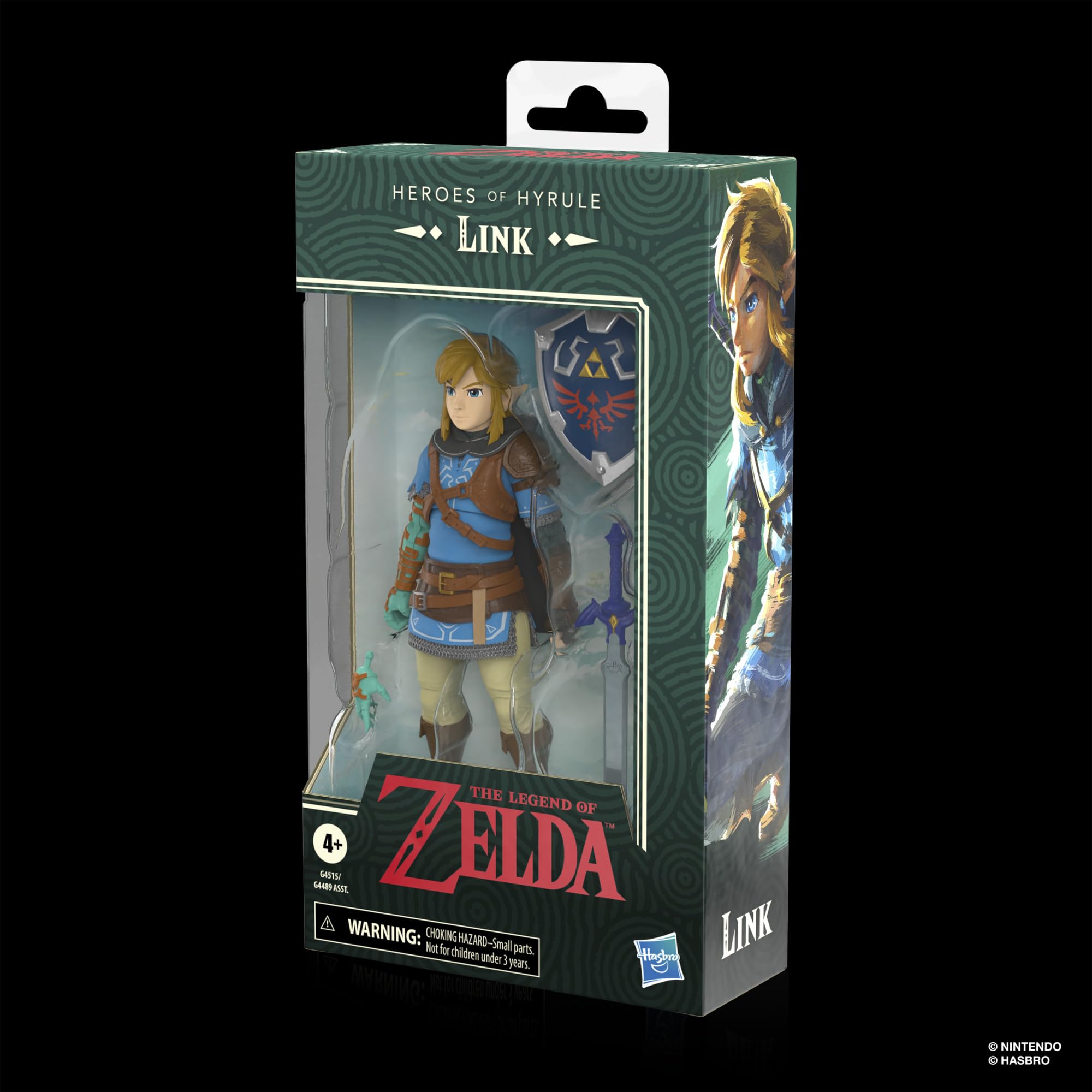 Hasbro The Legend of Zelda Héros d'Hyrule Link, Figurine de Collection Premium à l'échelle 15 cm, The Legend of Zelda: Tears of The Kingdom