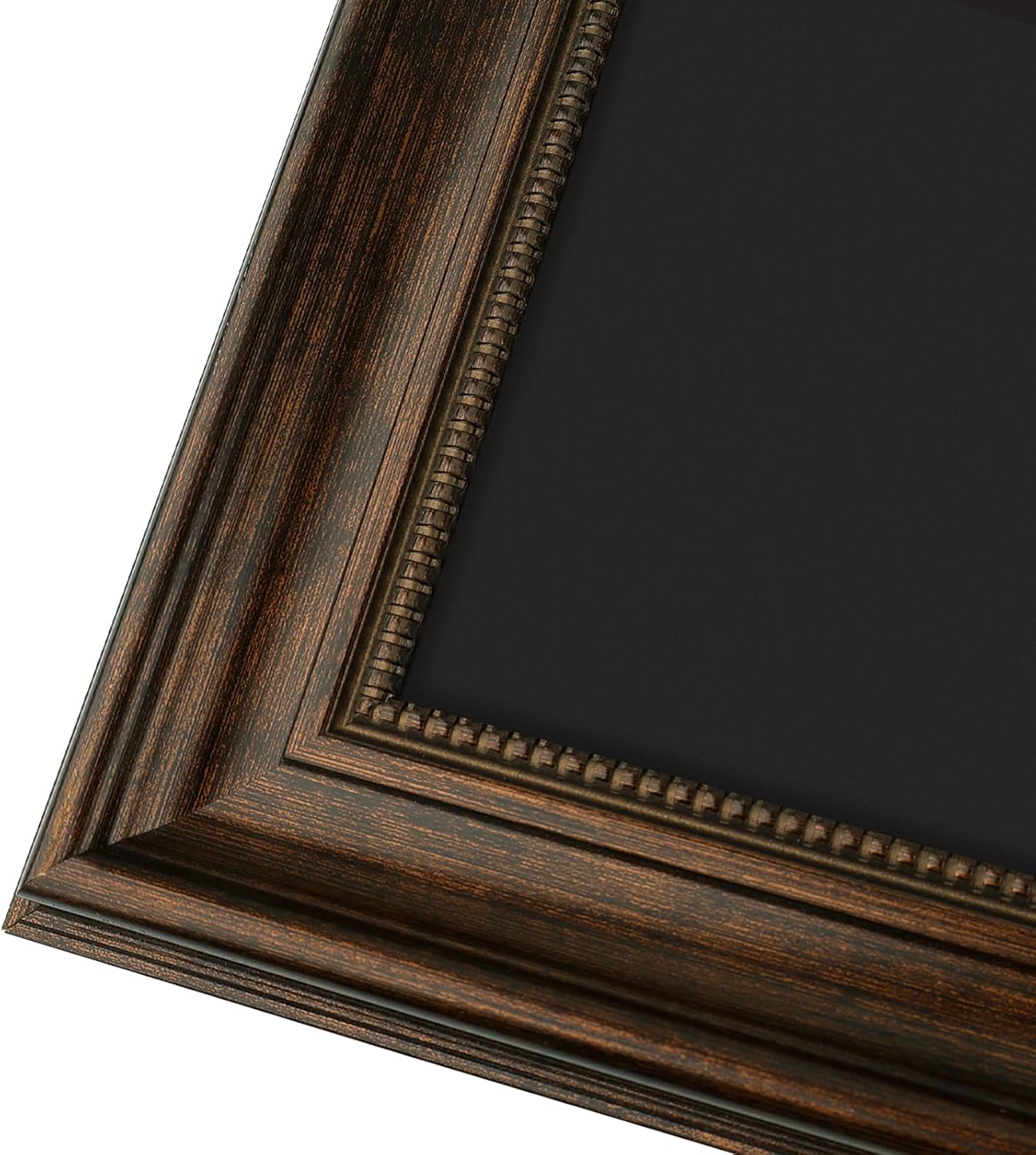 AUEAR,14x29 Triple Diploma Frame with 3 Openings for Three 8.5x11 Certificates,Wall Display and Real Glass(Color Brown)