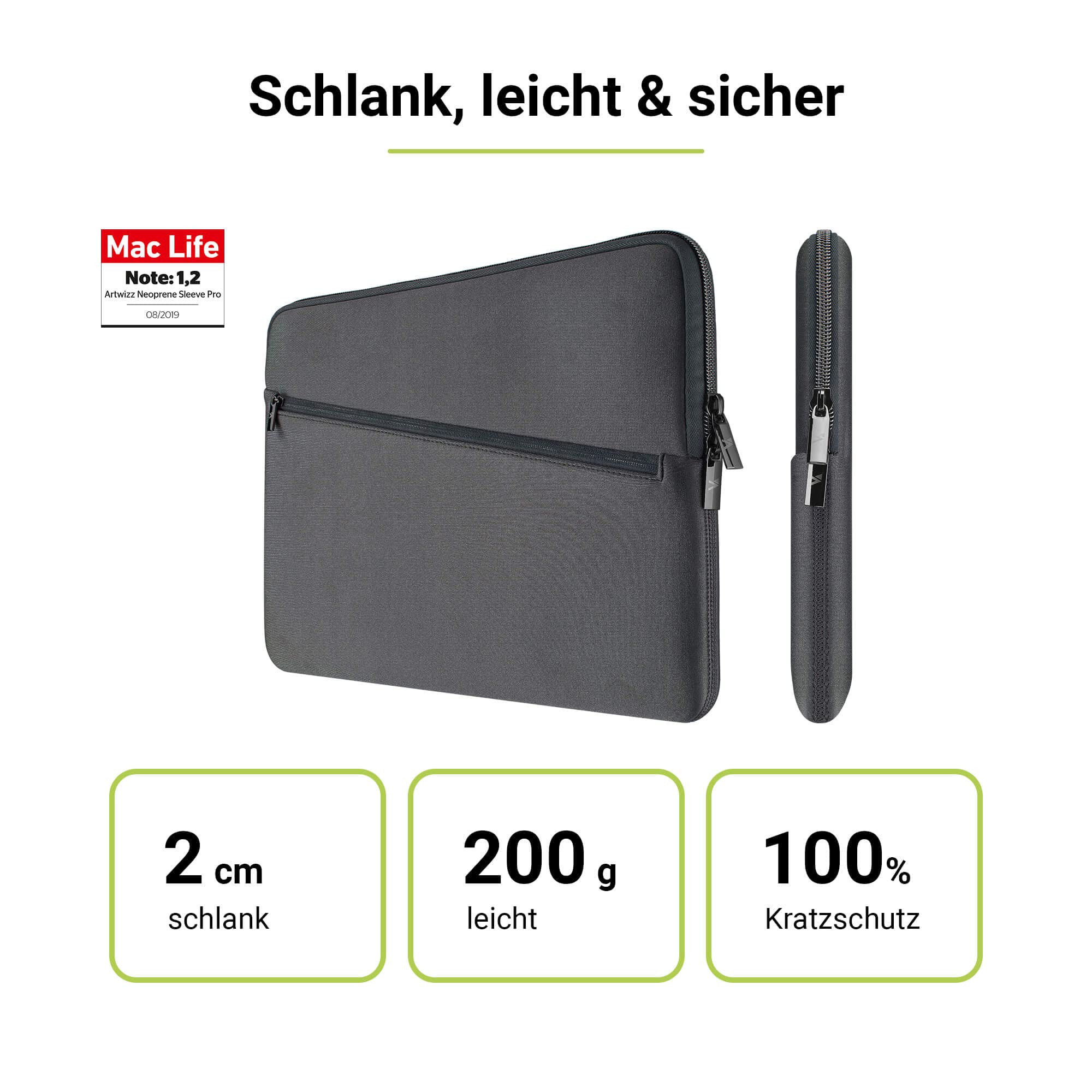 Artwizz 2626-2853 33 cm (13") Housse Titane