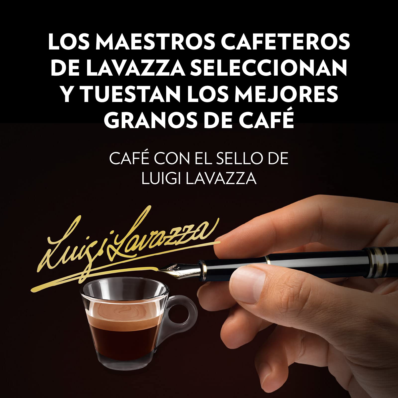 Lavazza, Espresso Maestro Classico, 100 Cápsulas de Café Compatibles con Máquinas Nespresso* Original, Notas de Cereales y Galletas, 100% Arábica, Intensidad 9, Tueste Medio-Oscuro, Amazon Exclusive | Intensidad 9 - 100% Arabica - Notas de cereales y gall