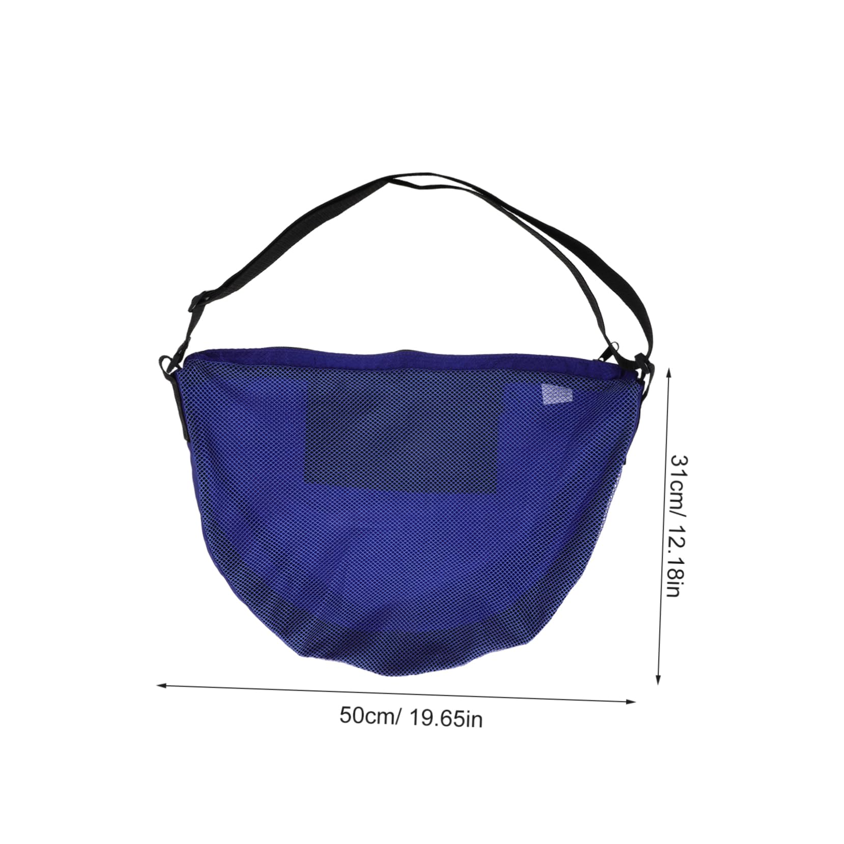 Toddmomy Elegant Mesh Bag for Sports Balls: Basketball Football Volleyball Storage Single Ball Bag Shoulder Strap