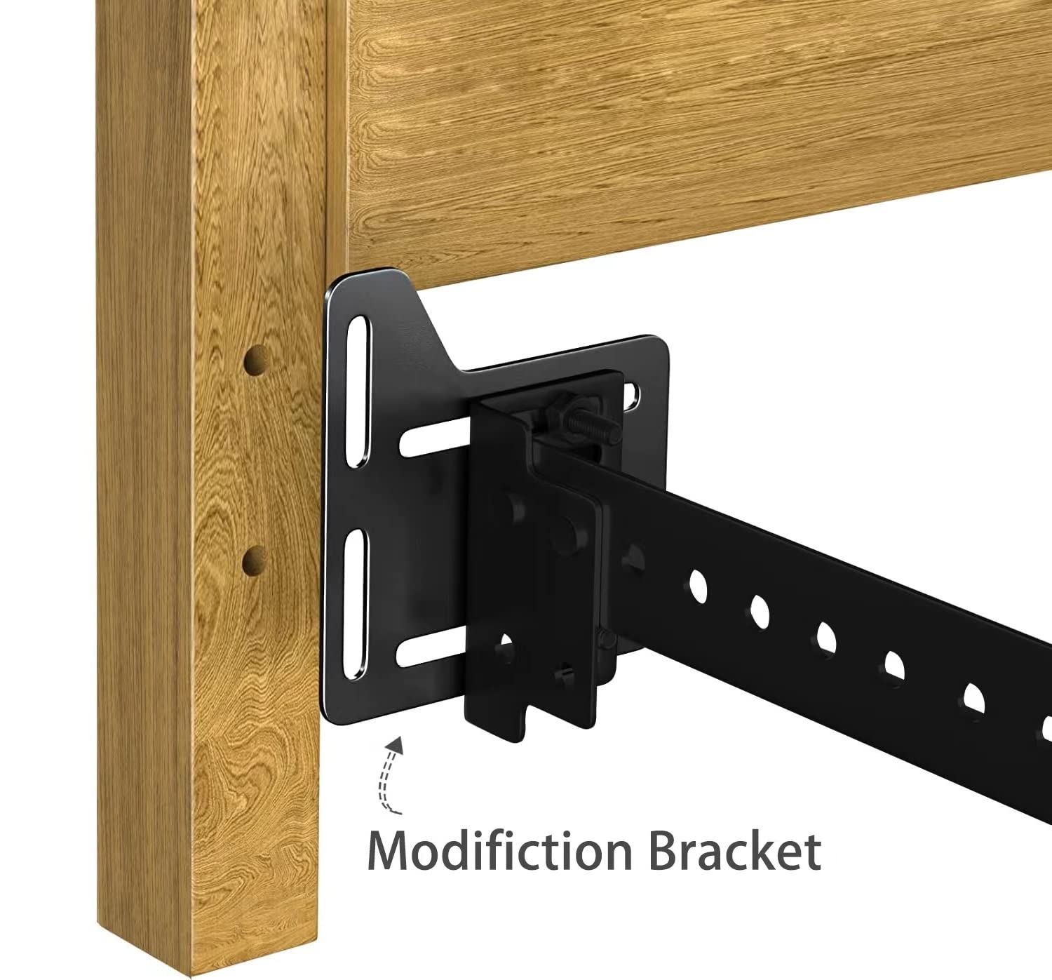 Ruiru Bro 2Pcs Bed Frame Conversion Kit,Bed Frame