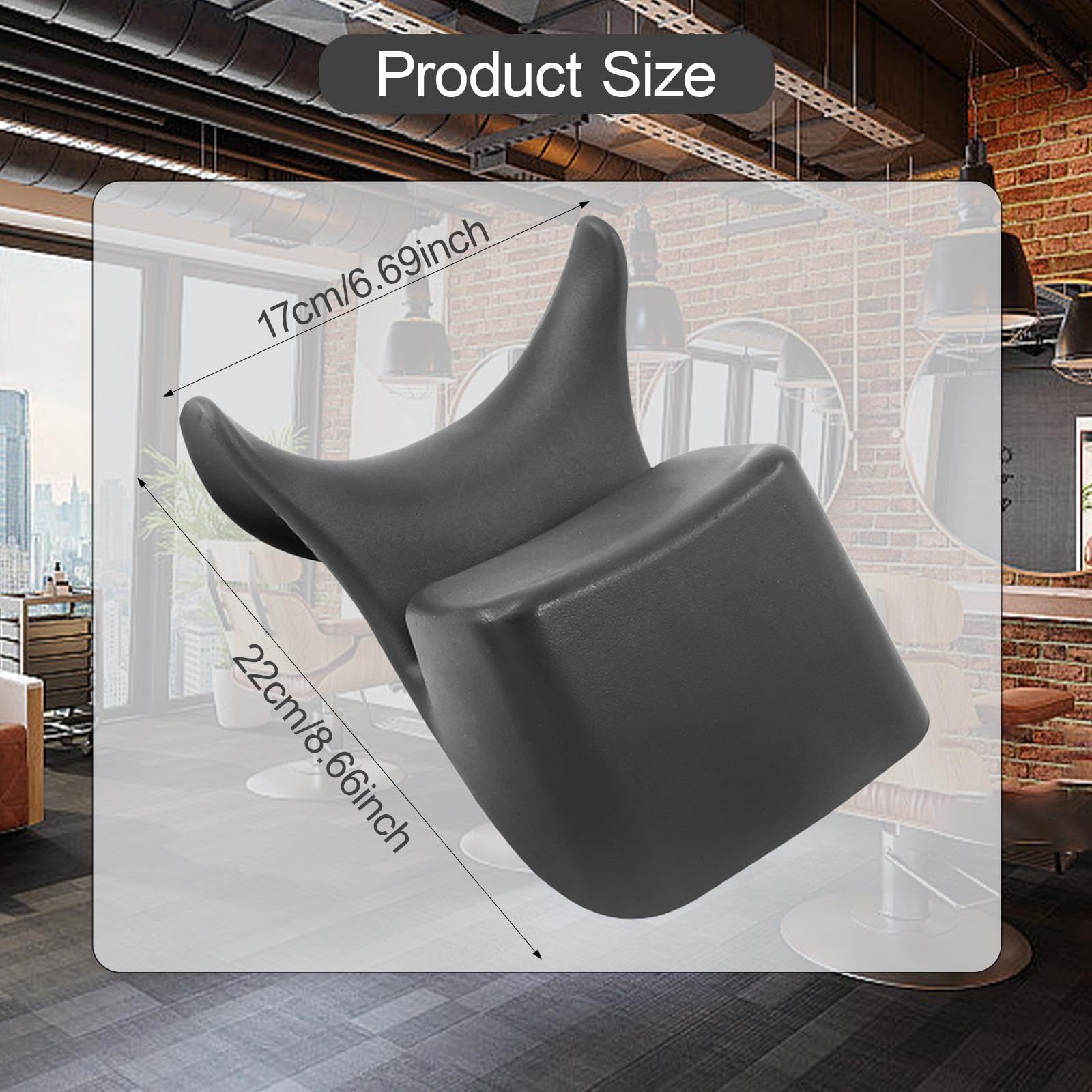Sharplace Reposacabezas para Lavabo de Champú, Antideslizante, para Salón de Belleza
