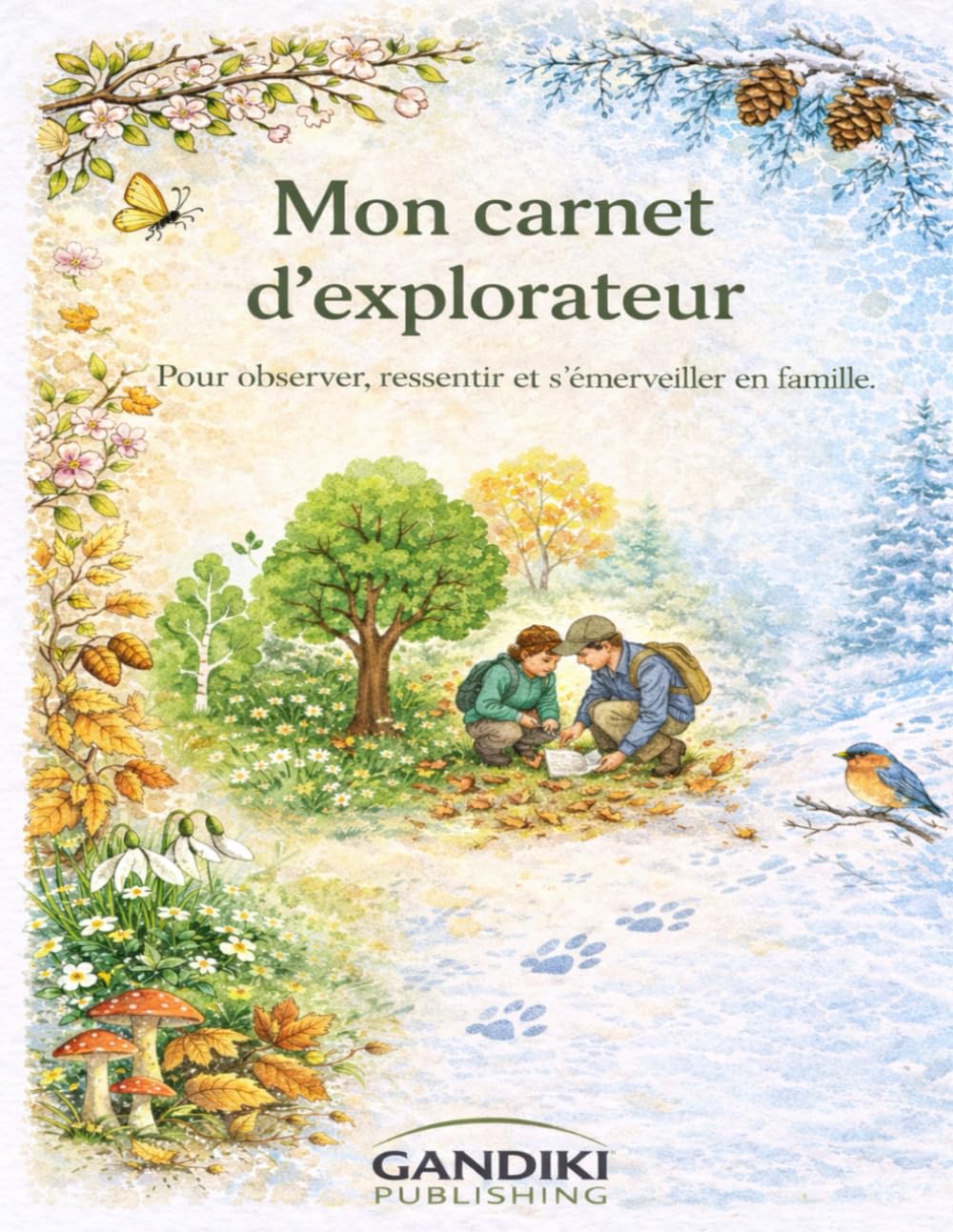 Mon carnet d’explorateur: Pour observer, ressentir et s'émerveiller en famille