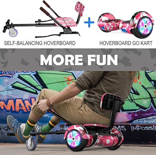 Miniatura 2 de Hoverboard, 6.5" Self Balancing Hoverboard Electric Scooter Hoverboard for Kids