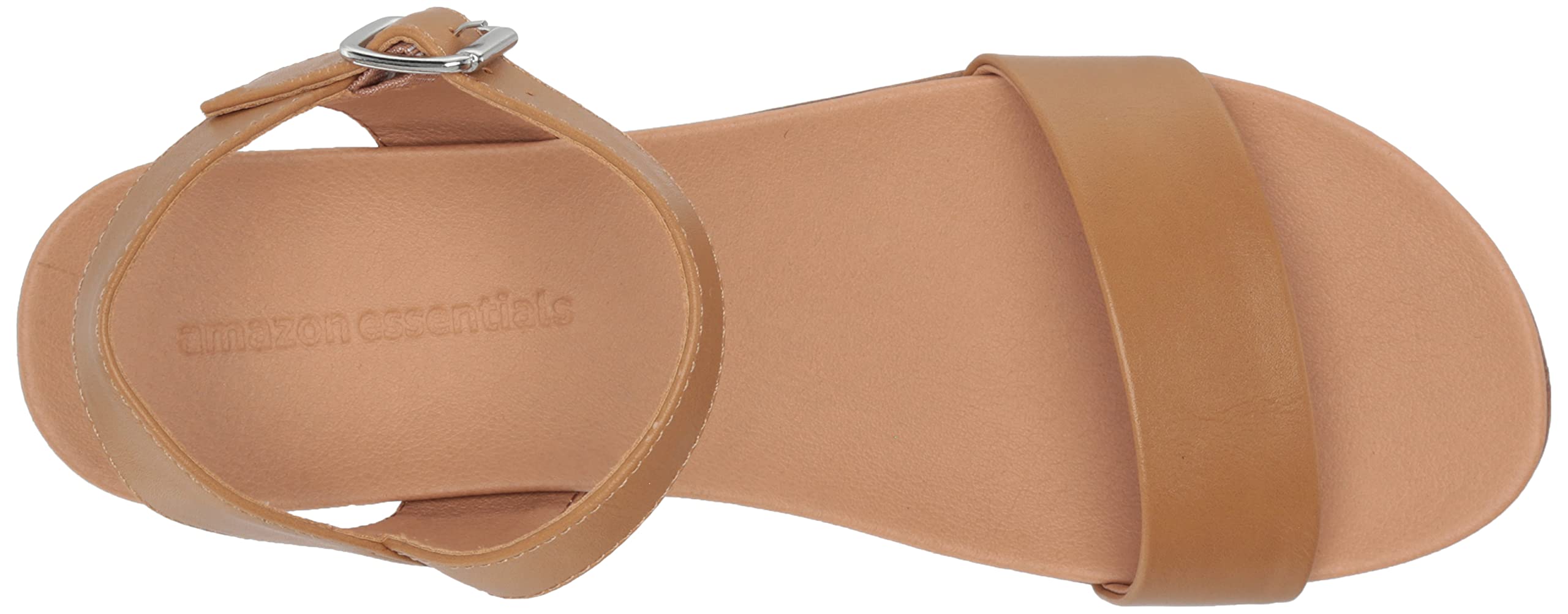 Amazon Essentials Donna Sandalo Flatform a Due Fasce