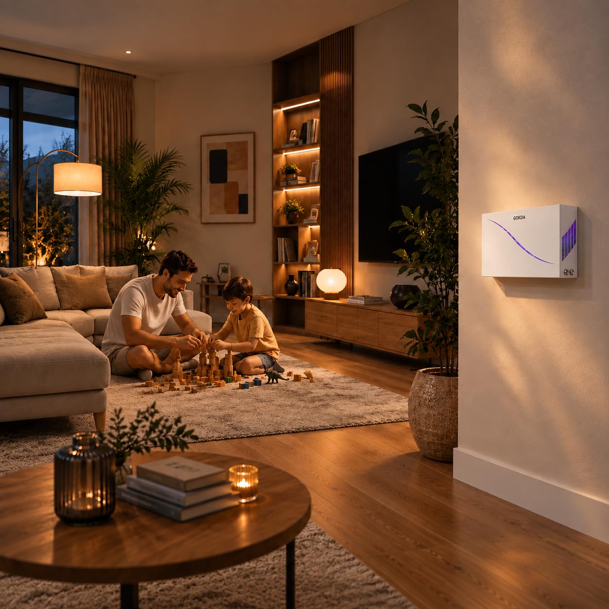 Nest 1 Home Trappola antizanzare adesiva per interni fino a 50 m²