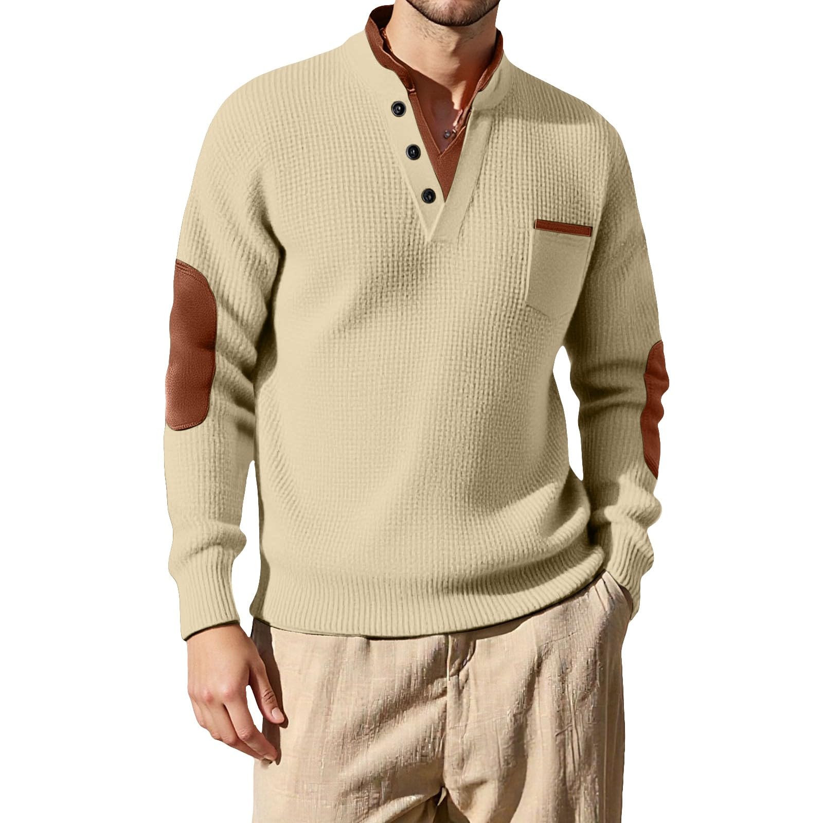 Sudaderas Hombres con Capucha Sudadera De Punto para Hombre Cremallera Un Y Cuello Alto, Entrenamiento Al Aire Informal, Bolsillos Impermeable Camisa Manga Corta Mangas Proteccion