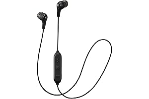 JVC True Wireless Bluetooth Earbuds with StayFit Tips, Remote and Mic for...