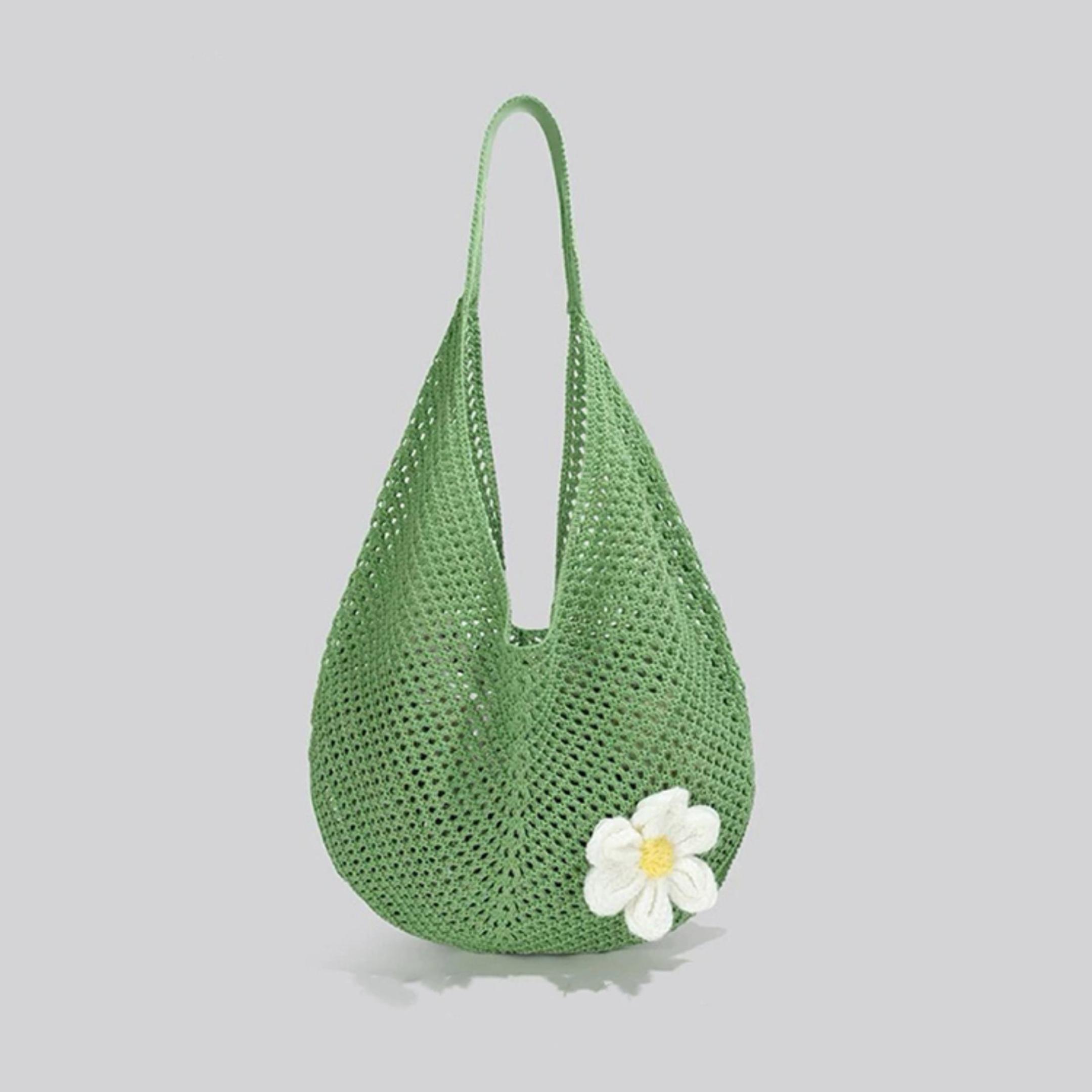 Bolso de Crochet para Mujer, Tote de Playa de Verano miniatura 6