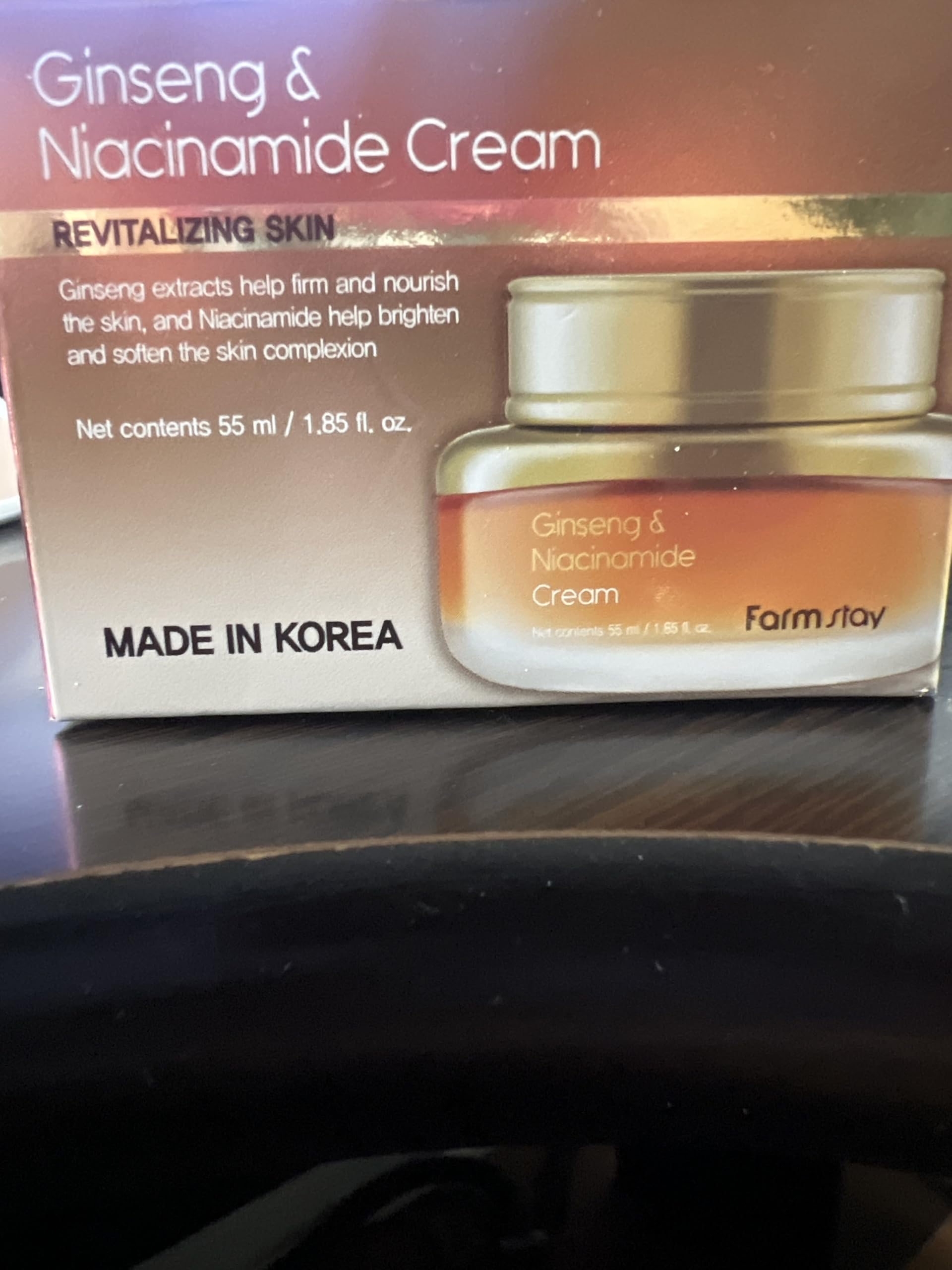 Amazon.com: Ginseng de Cream Niacinamide Cream, Revitalizing Skin