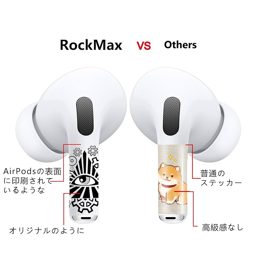 AirPods pro 第2世代 美品 usb c 保護シール AirPods Pro2 Type-C 純正シール Amazon.co.jp: AirPods Pro 用