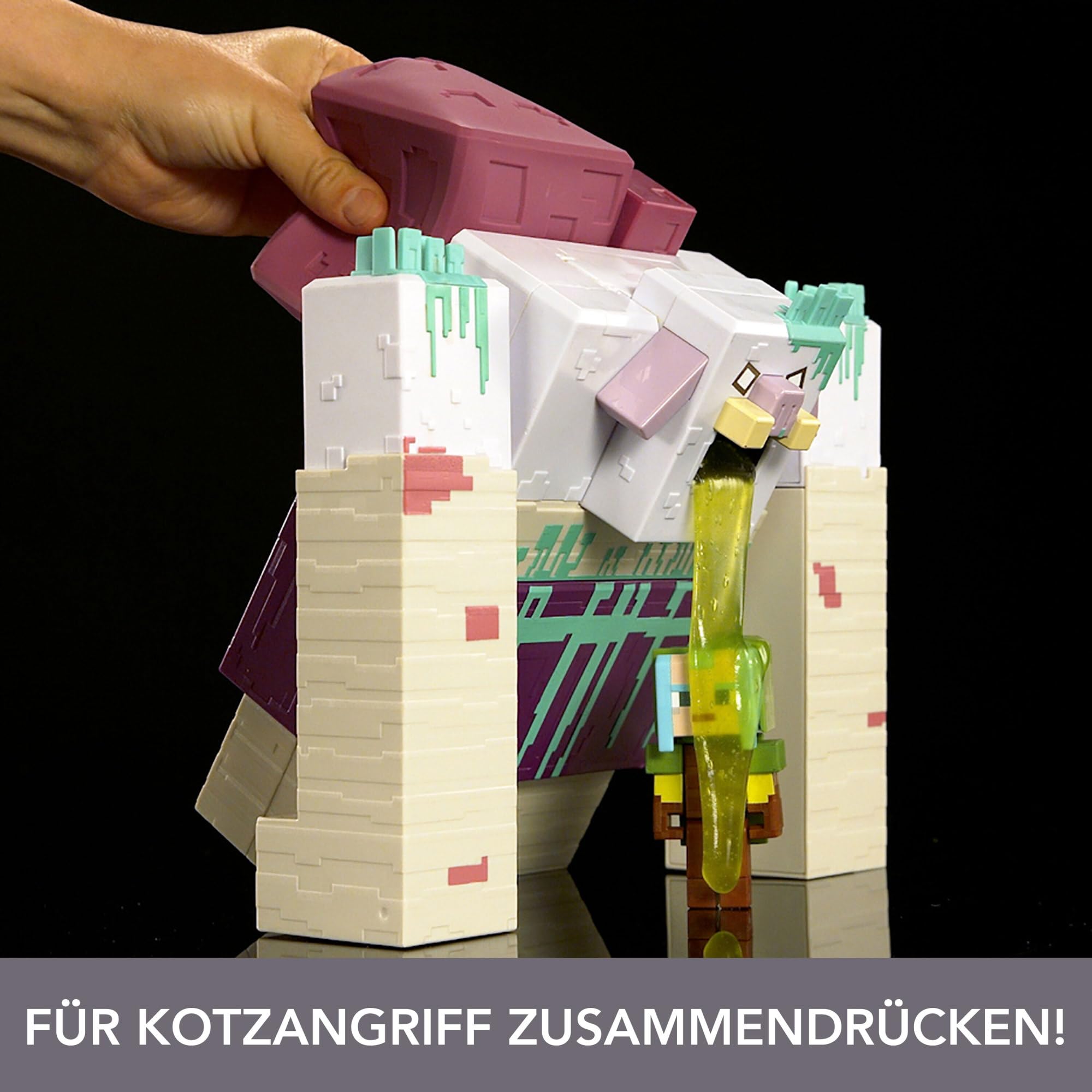 Minecraft Spielzeug, Legends Devourer Actionfigur, 1 Ranger Actionfigur und 2 Zubehörteile, Geschenkset zum Sammeln, HNC08
