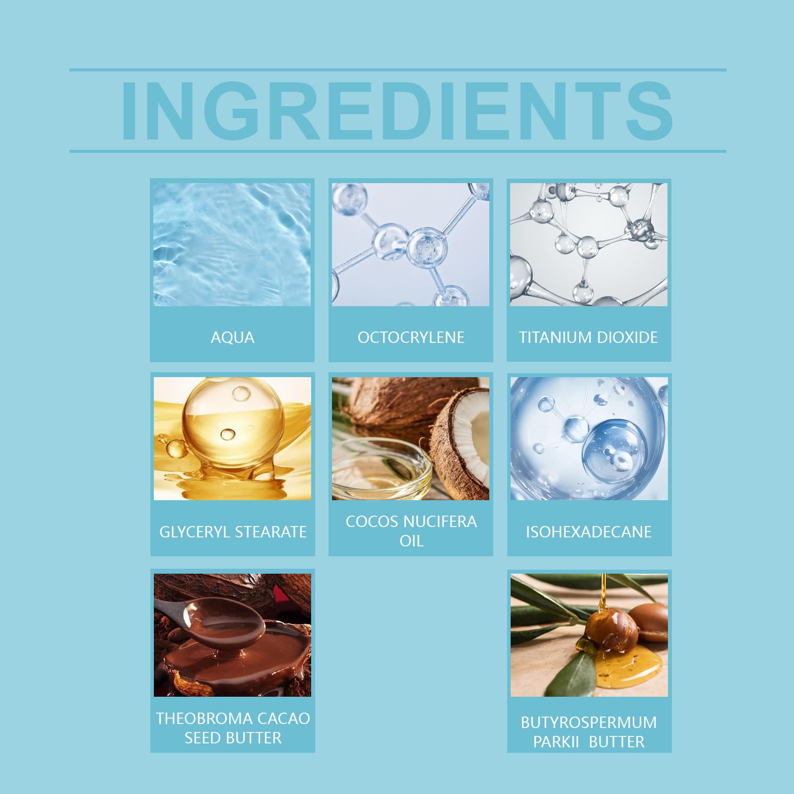 Mineral Sunscreen Lotion SPF 50 for Sensitive Skin, Broad Spectrum Sunblock Cream with Natural Ingredients - Image 3