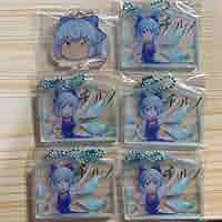 東方project チルノ　アクキー　アクスタ　10点セット ホビー通販】東方プロジェクト ダイソー・セリア限定アクリル