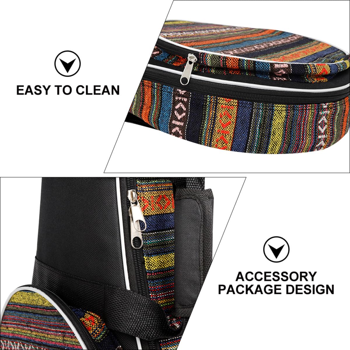 Borsa da Viaggio per Mandolino Imbottitura Spessa e Stile Nazionale, Adatta a Musicisti e Appassionati