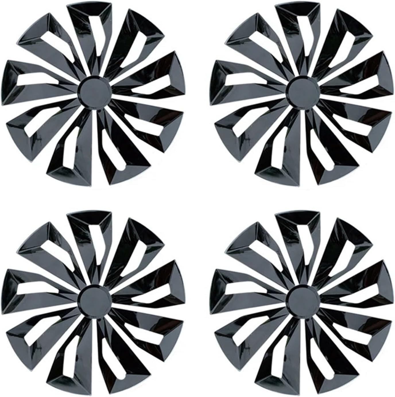 4PCS Universal Wheel Cover R14 R15 R16 Inch Hubcap Replacement Hub Caps Wheel Rim Cover PP Tire Accessories Snap On SUV Truck