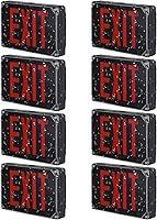 Vista 8 de LEONLITE Señal de salida LED roja, luz de salida de ubicación húmeda con batería de respaldo, certificación UL, iluminación de emergencia cableada