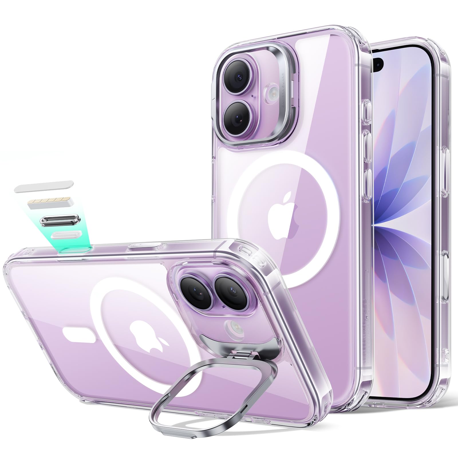 即日発送！極美品✳︎iPhone17 256G ホワイト✳︎ESR新品ケース付き Amazon.co.jp: 【デザイン受賞シリーズ！】ESR iPhone 17 ケース