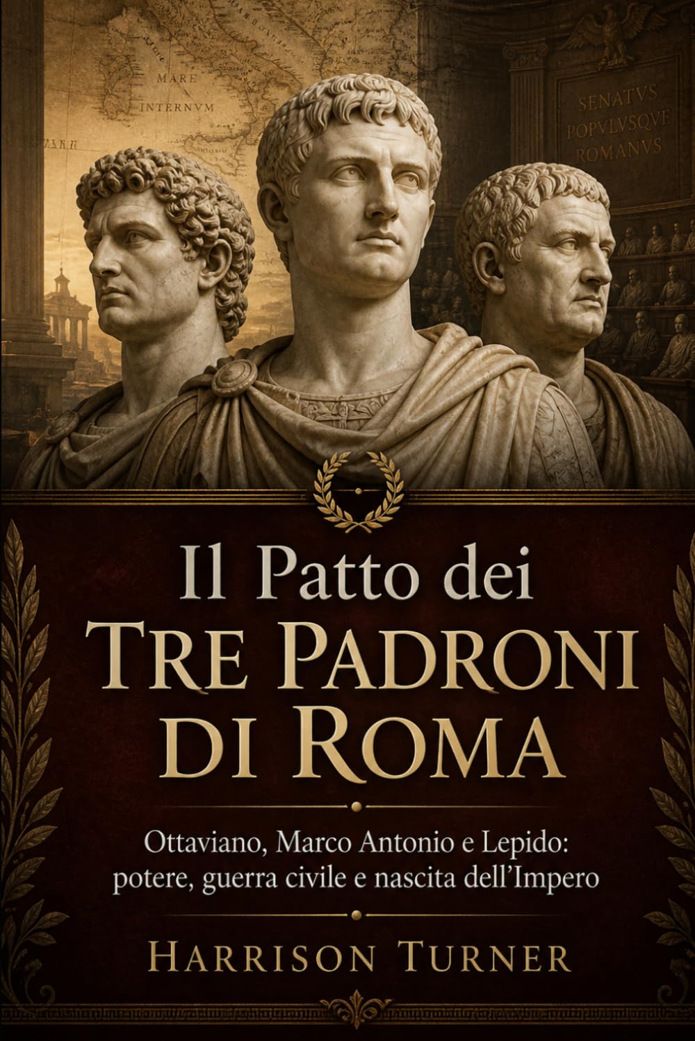 Il Patto dei Tre Padroni di Roma: Ottaviano, Marco Antonio e Lepido: potere, guerra civile e nascita dell’Impero