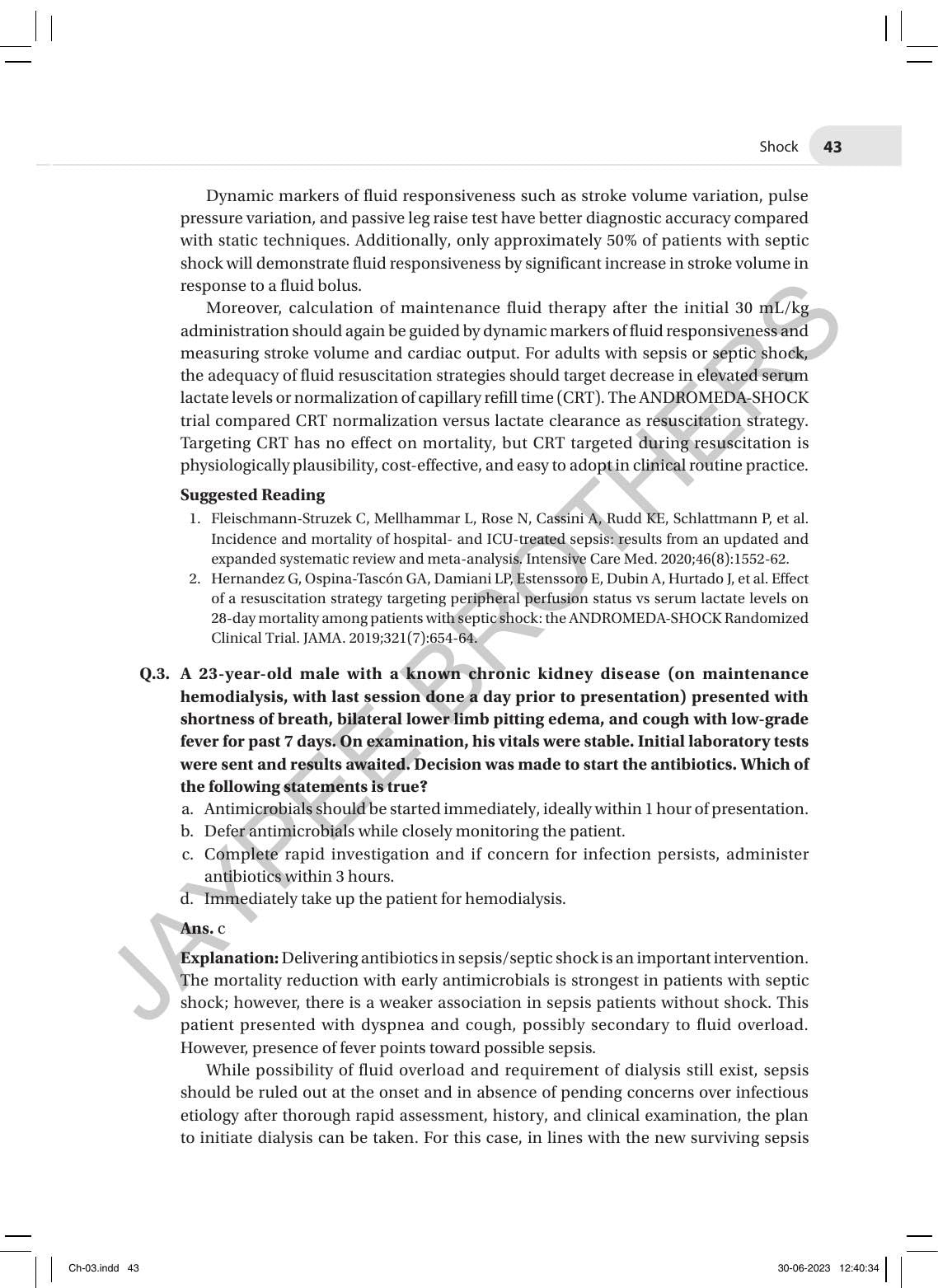 CRITICAL CARE MCQS PROBLEM-BASED LEARNING 4