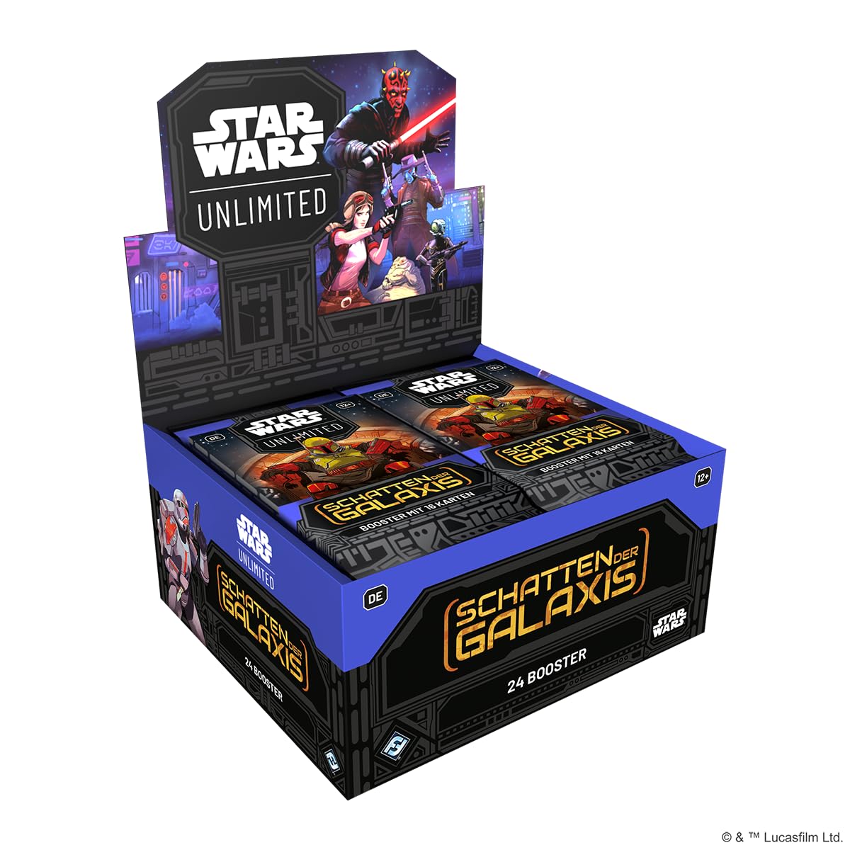 Asmodee, Star Wars: Unlimited Trading Card Game – Schatten der Galaxis