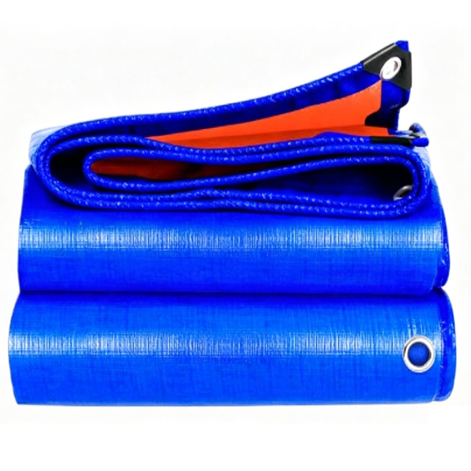 Tarpaulin Waterproof Heavy Duty 440 x 490 cm Heavy Duty, Waterproof, UV Protection Tarp Cover Reinforced Eyelets, Tear Resistant for Garden Furniture Camping, Blue