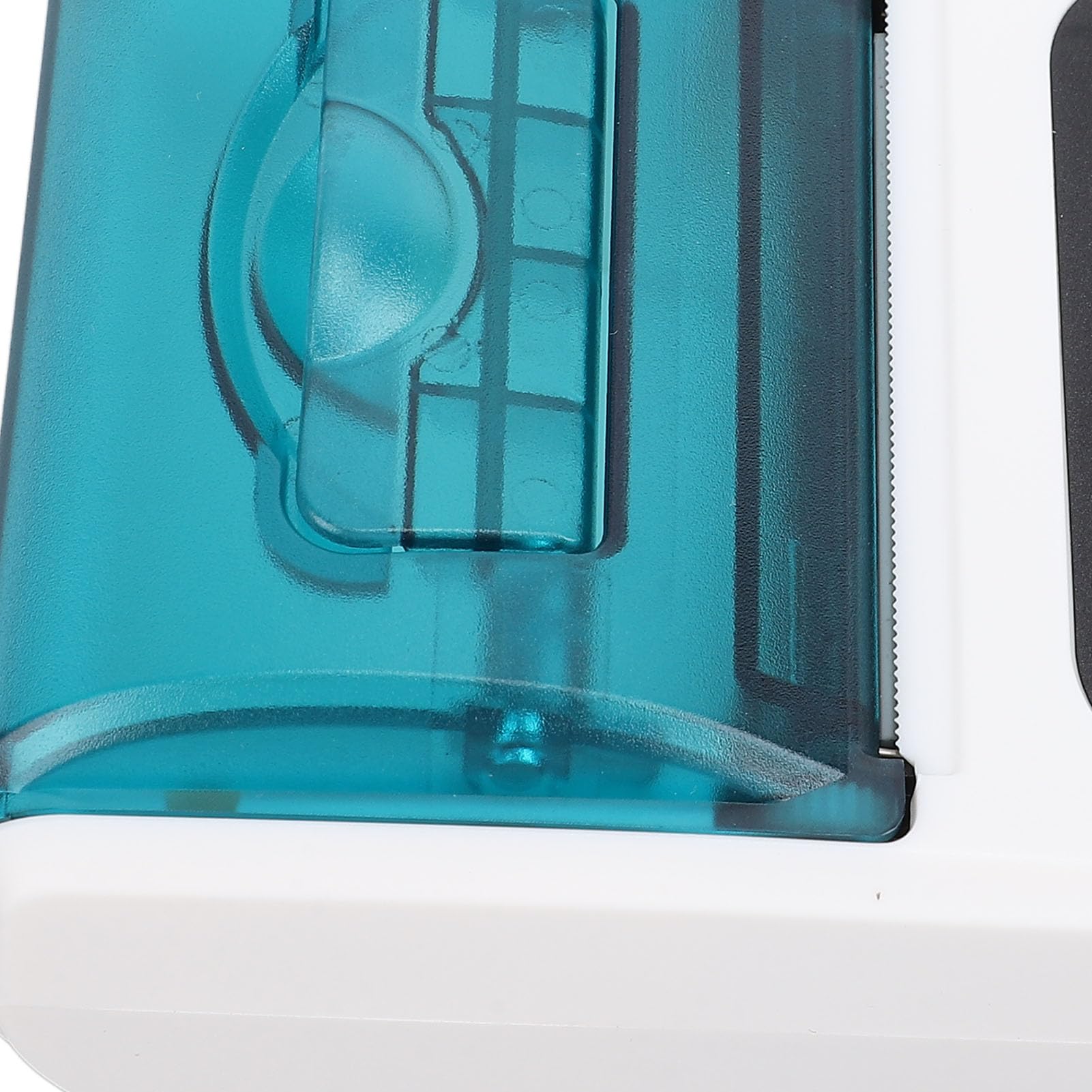 Impresora Térmica de Recibos, Diseño Portátil, Velocidad de Impresión Rápida, Impresora Pequeña de 58 Mm para Restaurantes y Tiendas Minoristas (Verde Blanco)
