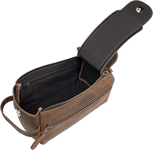 Miniatura 6 de Hide & Drink, Neceser con asas, organizador de higiene, Dopp de viaje, estuche de afeitar, baño, afeitado, almacenamiento de cosméticos, artículos