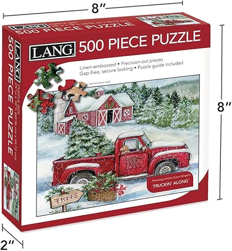 Miniatura 4 de LANG Rompecabezas de 500 piezas de Santa's Truck