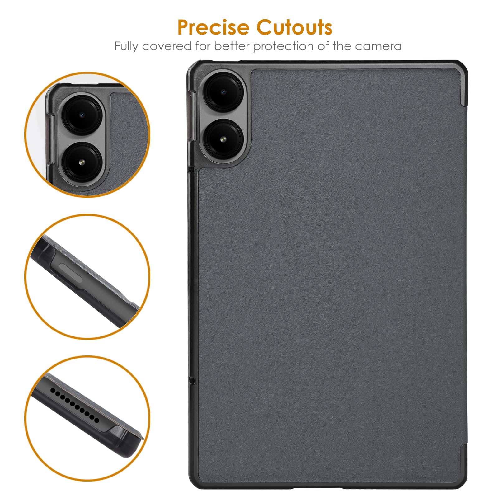 WD&CD Coque Compatible Pour Xiaomi Redmi Pad 2 11 Pouces, Protection
