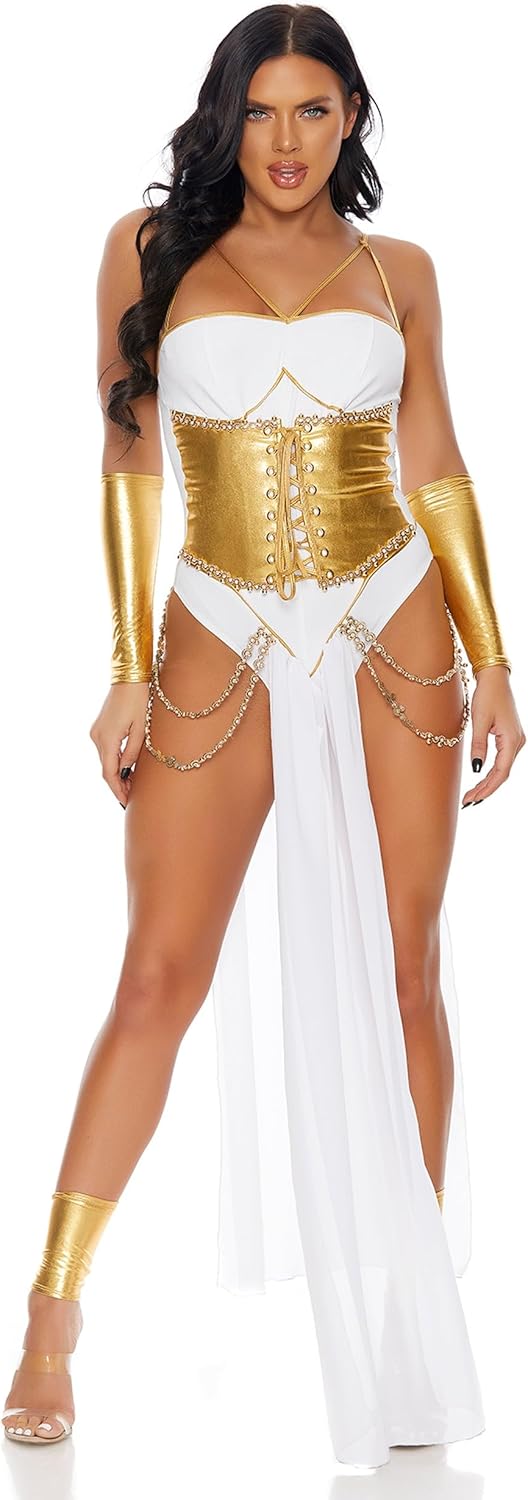 Forplay Women's Goddess Costume Immortal Beauty Sexy Toga Costume Set - Image 4