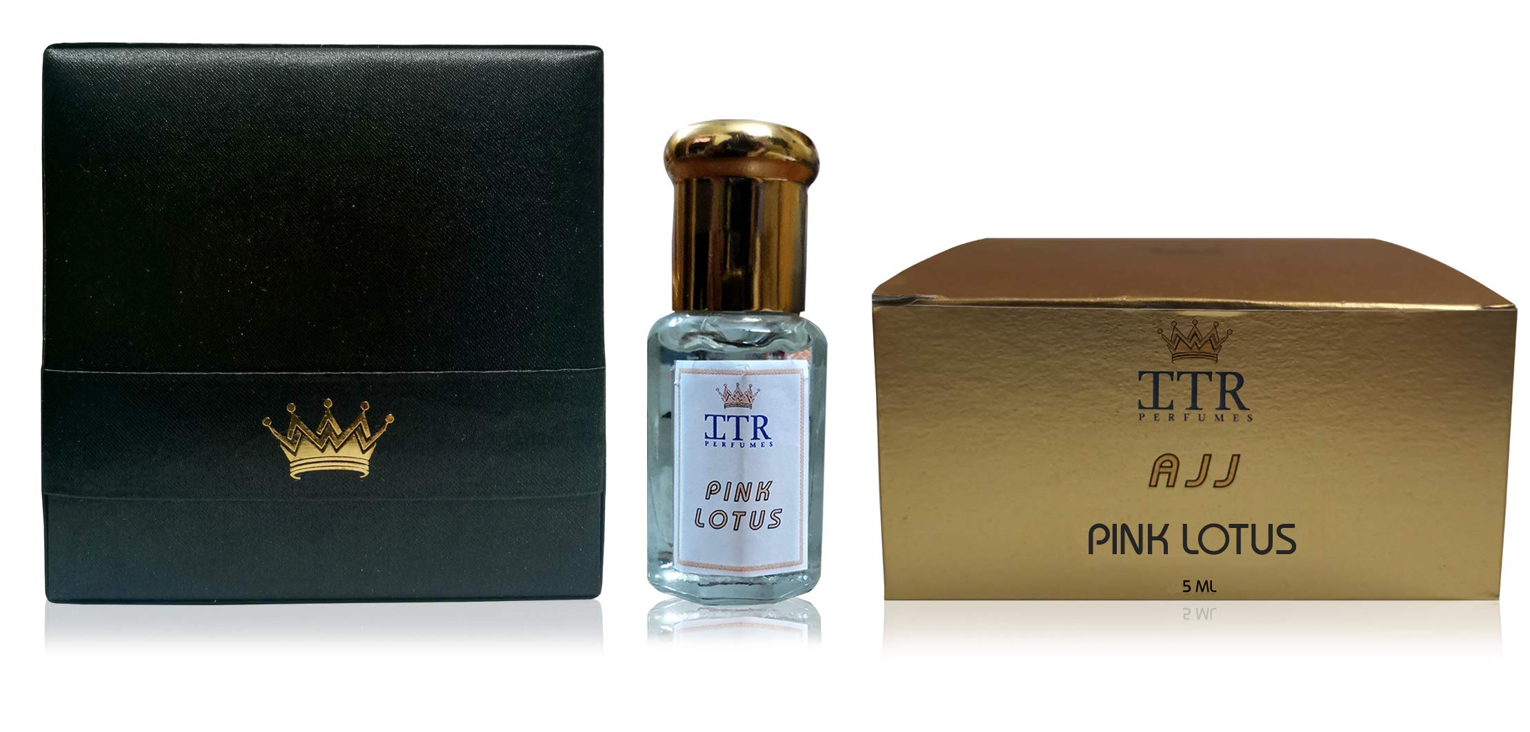ITR Perfumes PINK LOTUS 5ML Attar for Men and Women, 100% Alcohol Free and Long Lasting Attar
