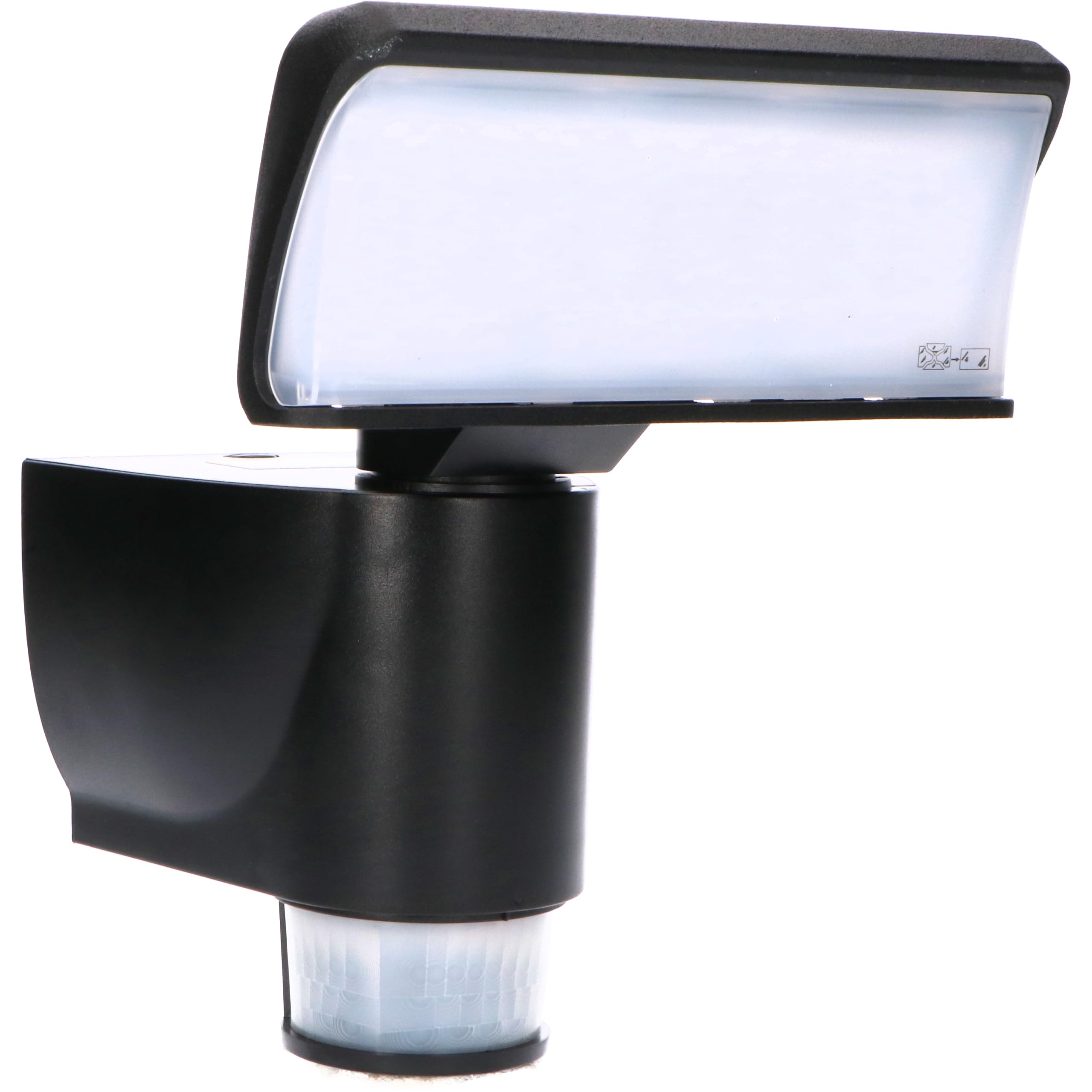 LED's light 0310780 LED-Strahler schwarz mit 180° Bewegungsverfolgung 18W IP44