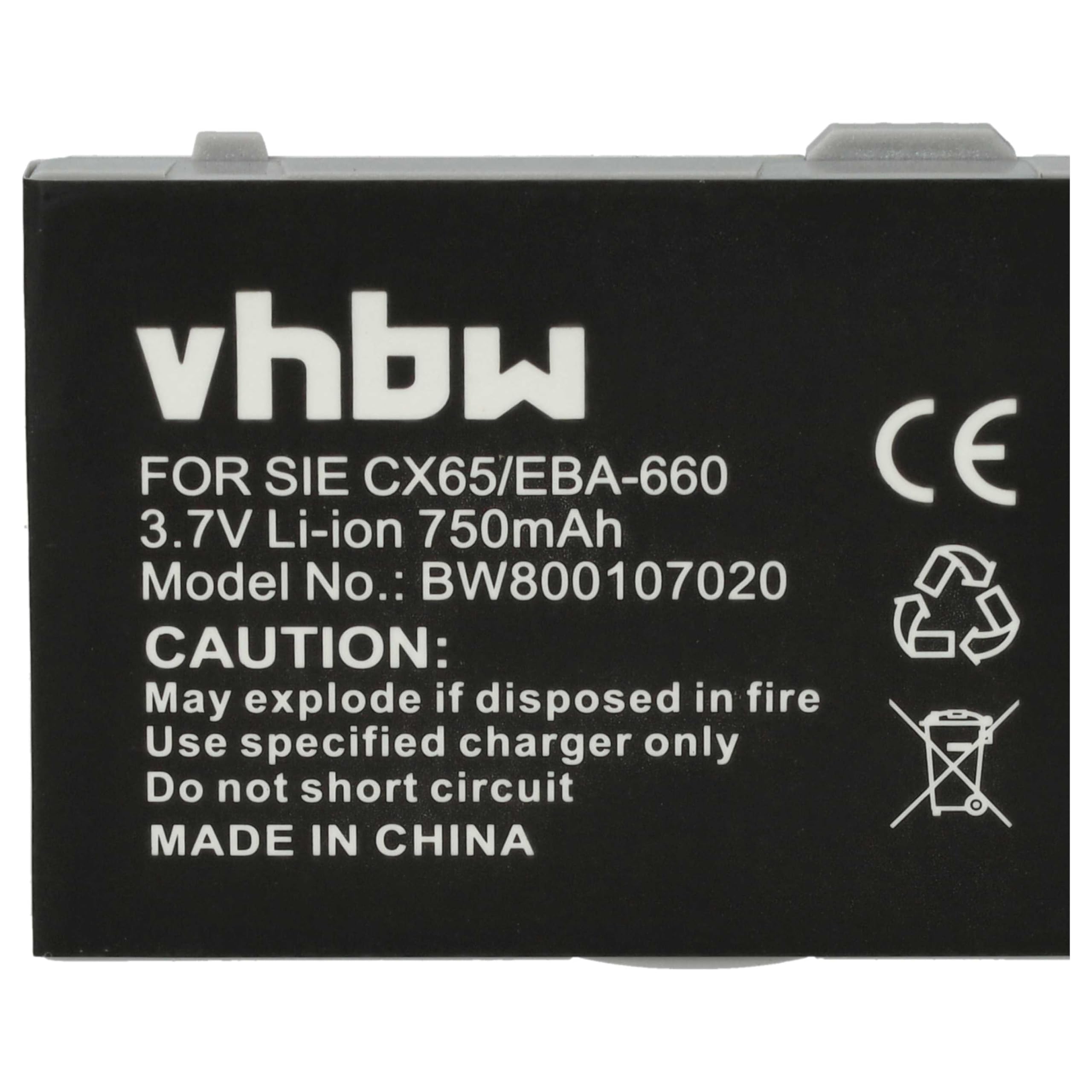 vhbw 5X Batterie Compatible avec Siemens Gigaset M3 Plus Professional