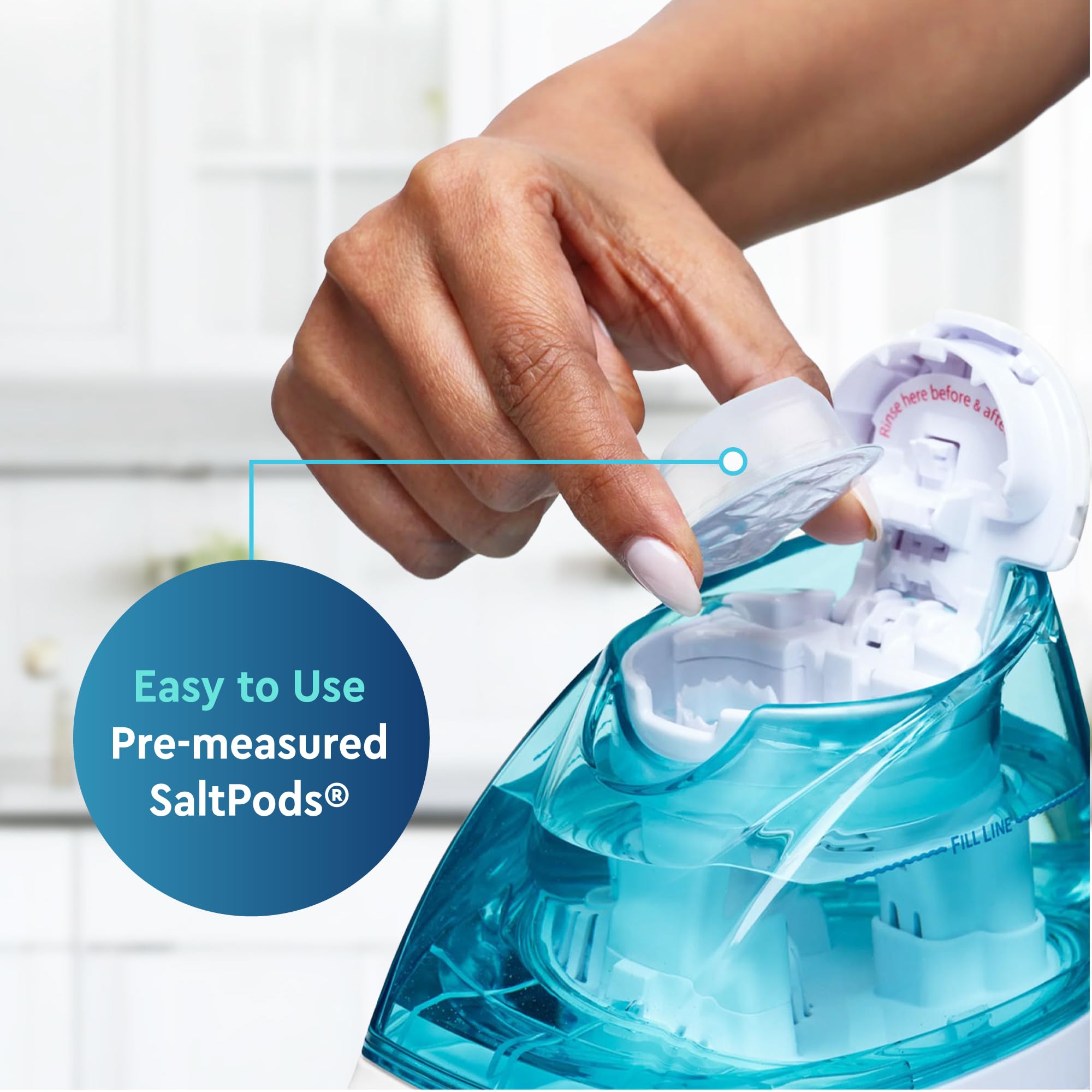 Navage® SaltPods Refills, Original Sea Salt Formula, 90 Count — Amazon image 8