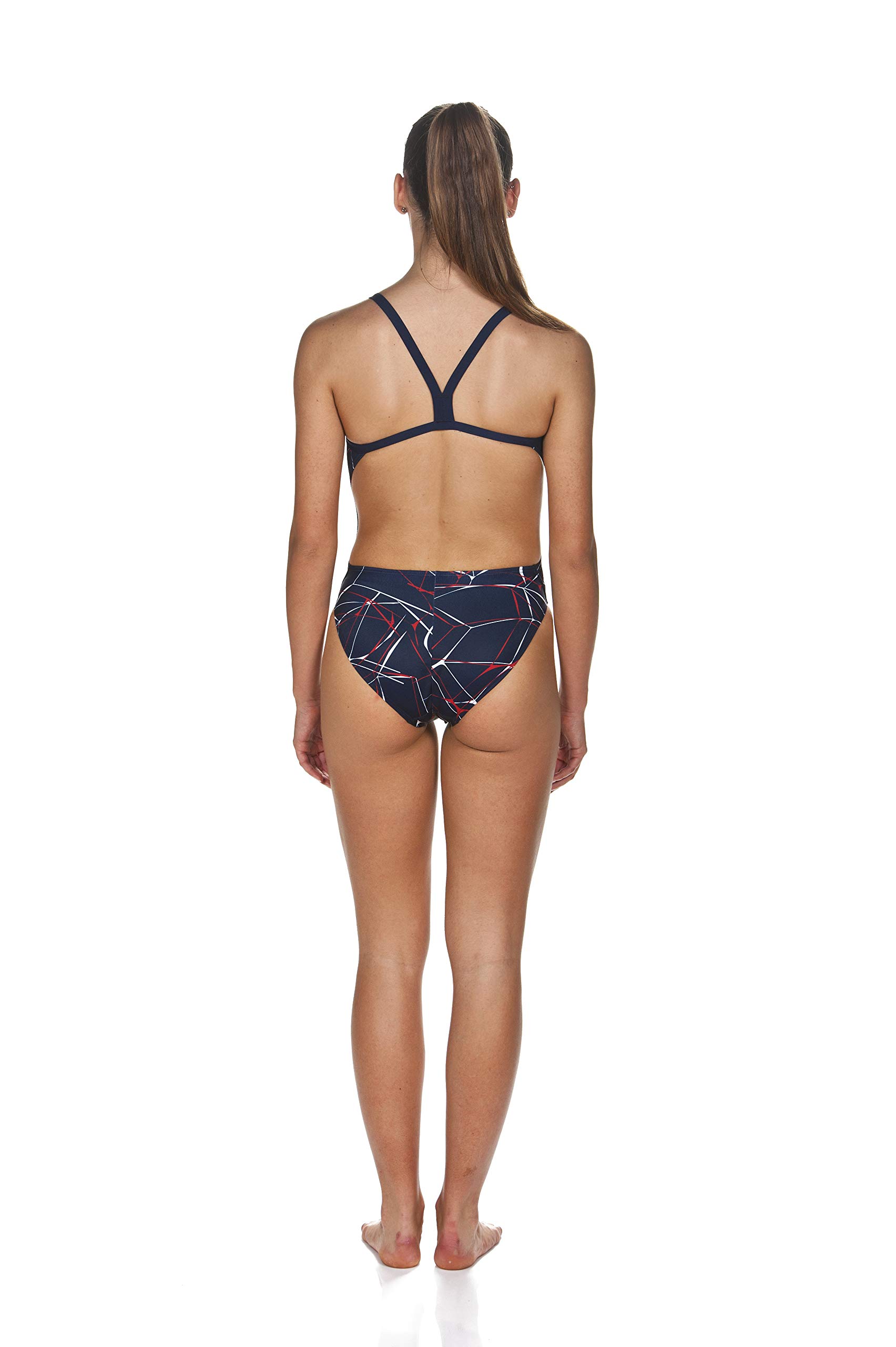 ARENA Costume da Bagno Intero da Donna Solid Challenge Back
