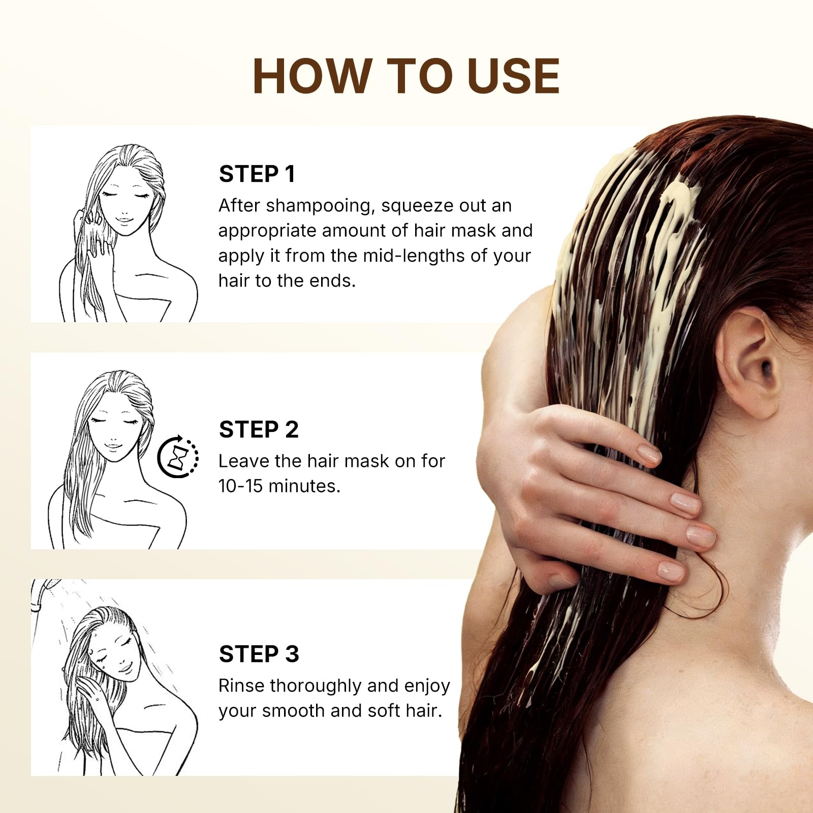 Karseell Mascarilla Capilar con Colágeno 2 × 500 ml, Tarro + Recarga, Tratamiento Nutritivo para Cabello Seco y Dañado