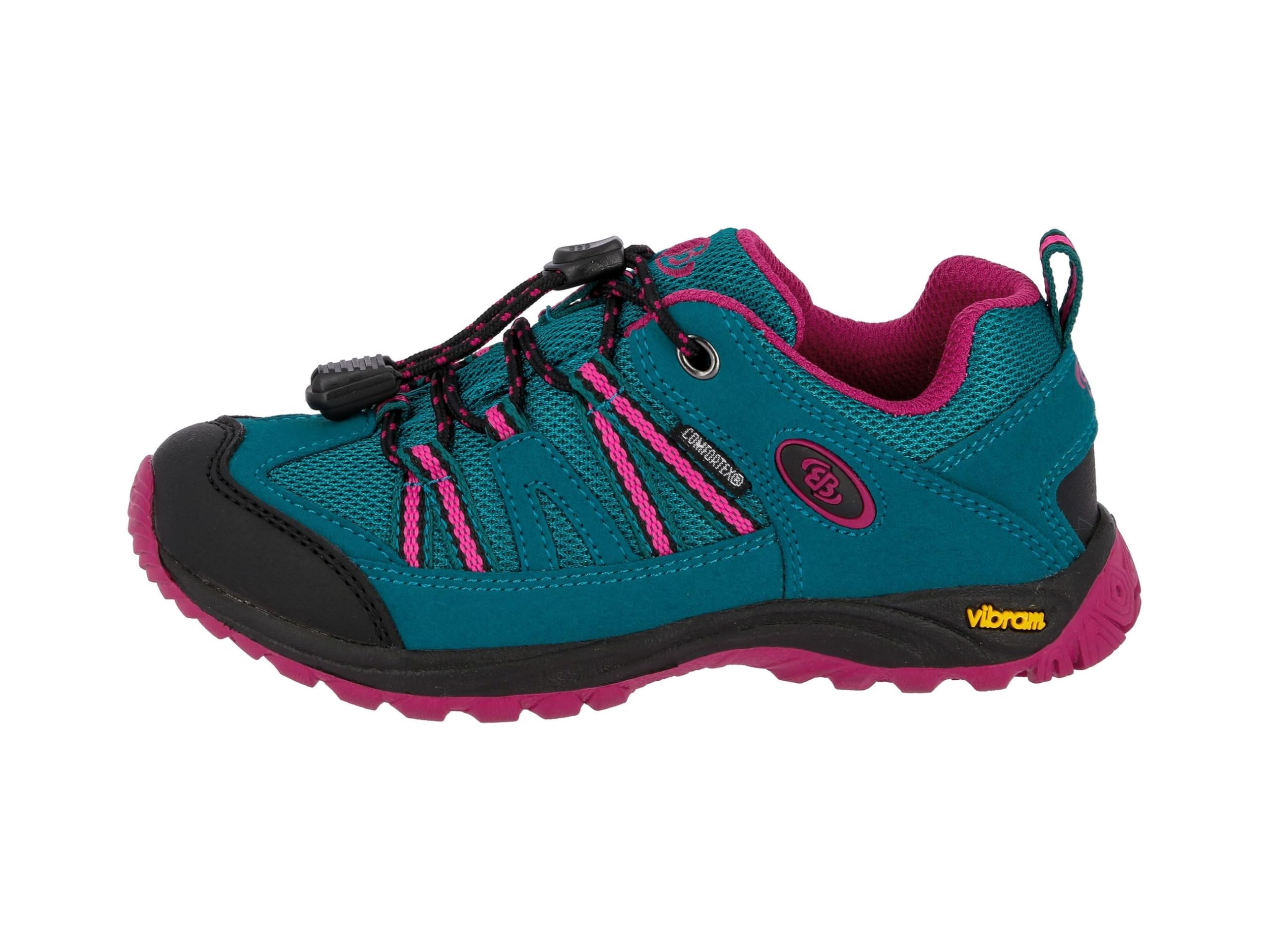 Brütting Zapatillas de Senderismo Unisex para niños Ohio Low Trekking & Senderismo, Turquesa Rosa., 28 EU