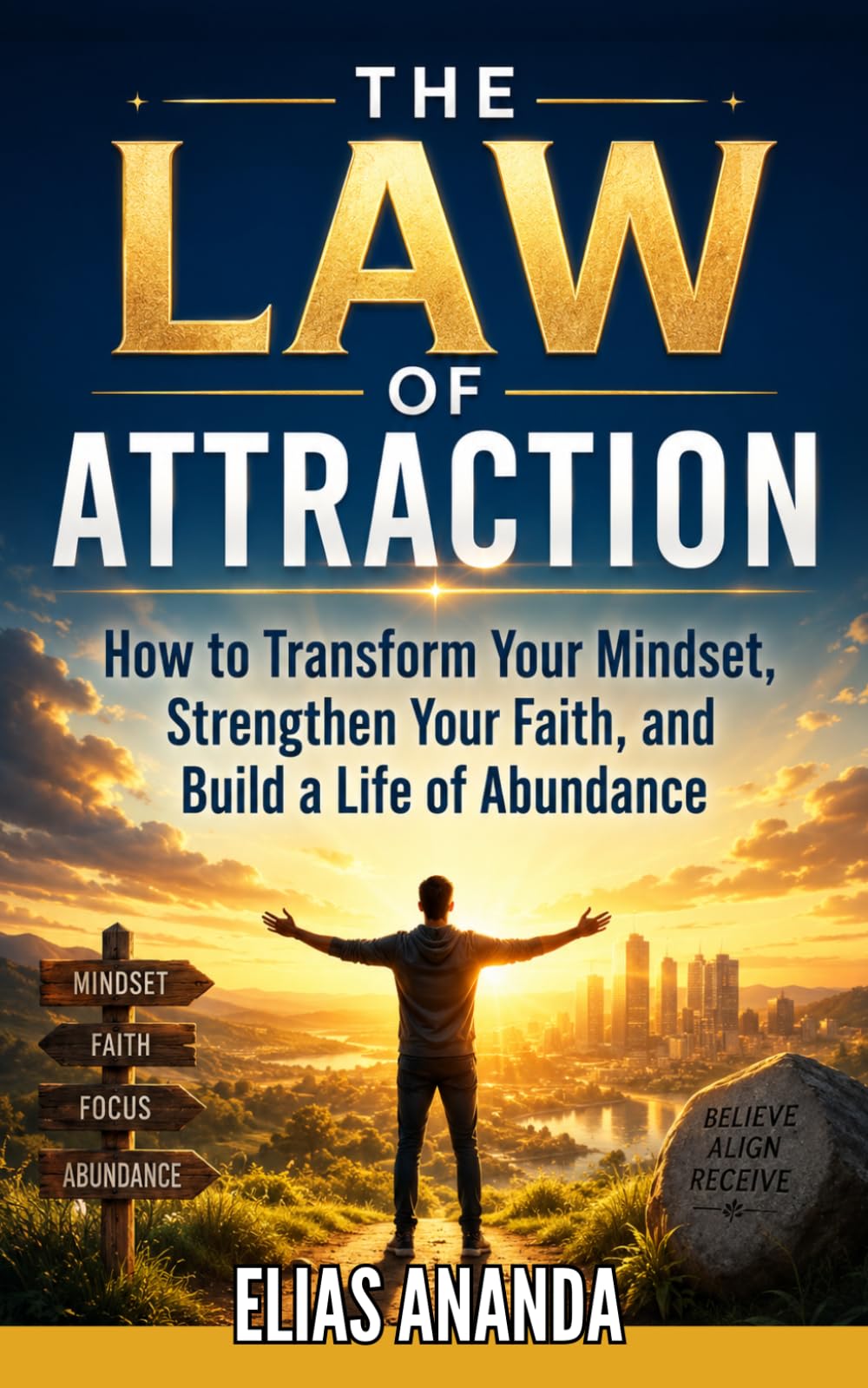 THE LAW OF ATTRACTION: HOW TO TRANSFORM YOUR MINDSET, STRENGTHEN YOUR FAITH, AND BUILD A LIFE OF ABUNDANCE