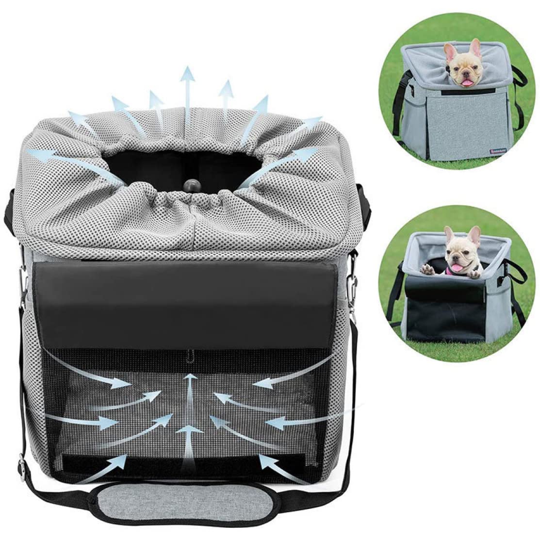 Amazon.co.jp: [JUI3N] 自転車かご 前かご ペットキャリー バッグ