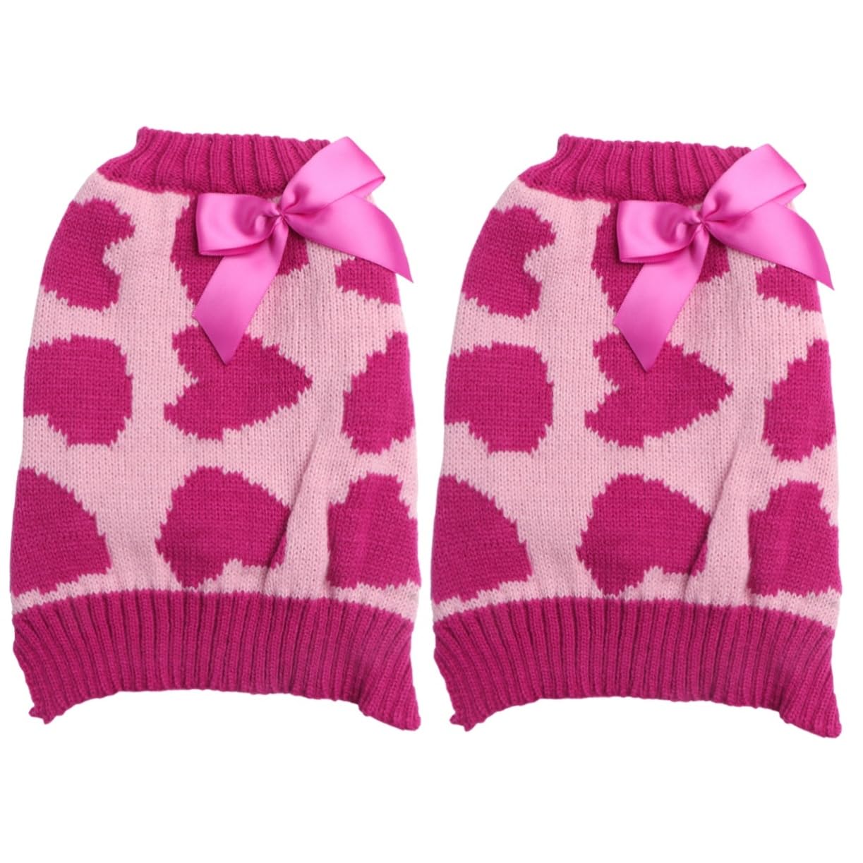 Vêtements pour chien de fête taille S motif cœur tenue confortable