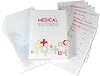 UniKeep Family Medical Records Journal - Compact Size - Case Measures 9.5 x 7 - Sections for 2 Adults and 3 Children