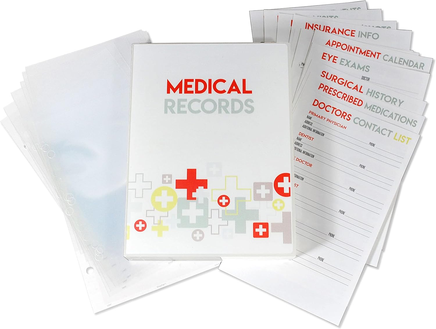 UniKeep Family Medical Records Journal Compact Size