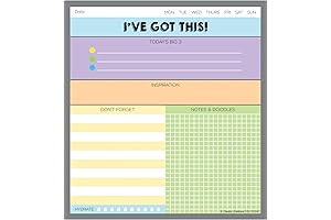 Carson Dellosa To Do List Notepad