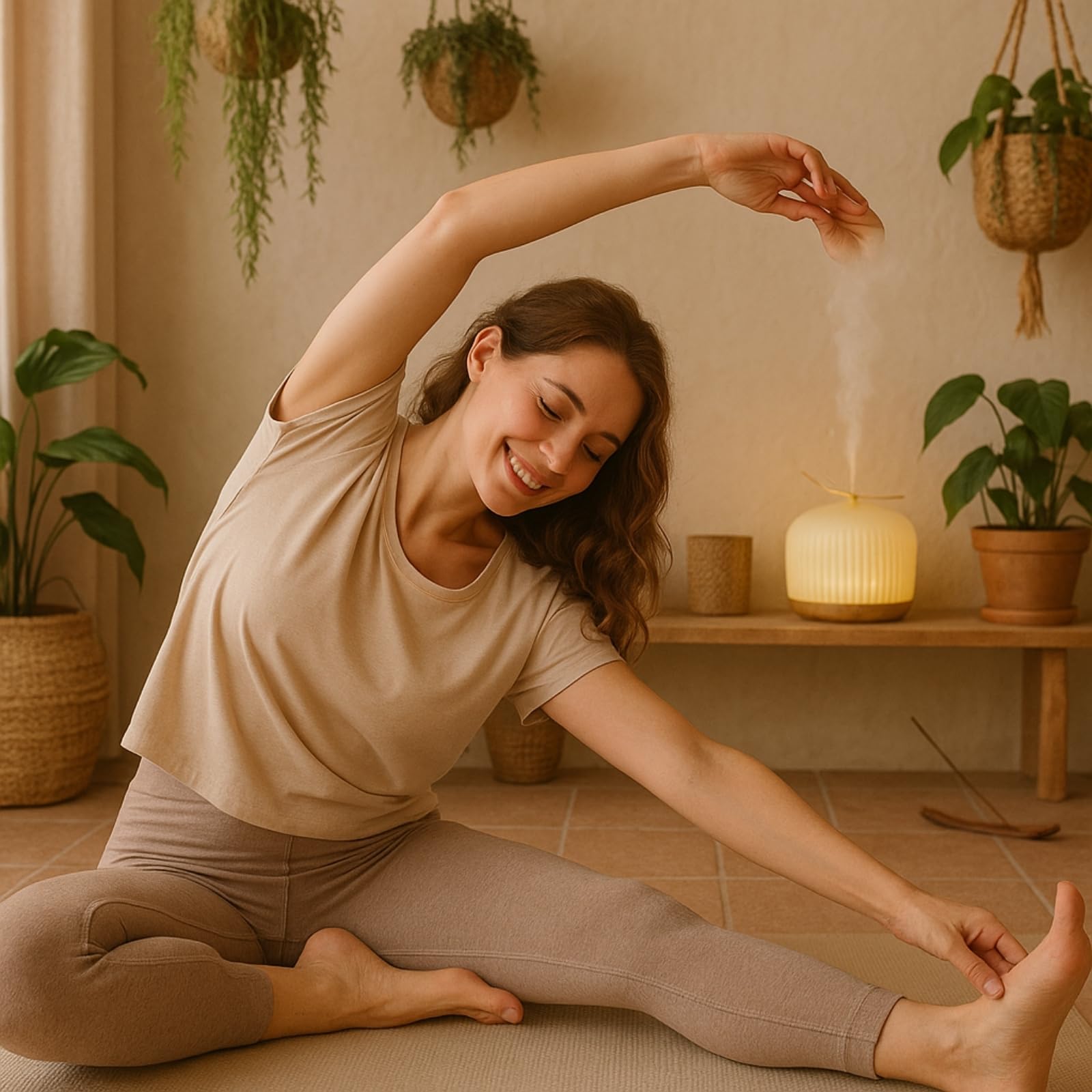 Zen’Arôme Diffuseur d’Huile Essentielle Origin – Diffuseur Ultrasonique Aromathérapie à Froid – Diffuseur Électrique pour Parfum Maison – Multifonction, Éclairage LED d’Ambiance, Silencieux et Chic