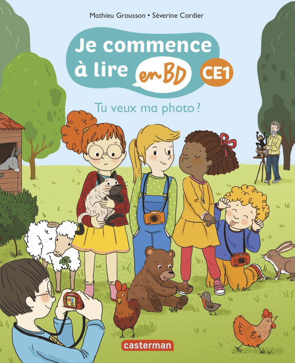 Je commence a lire en BD: Tu veux ma photo